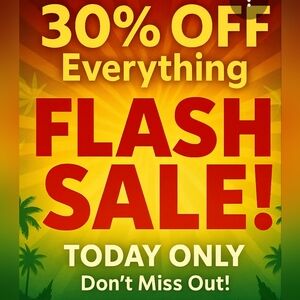 30% Off  Today Only Everything!!!!